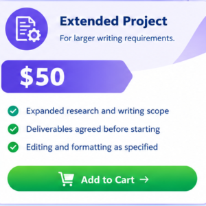 Content / Research Writing - Extended Project