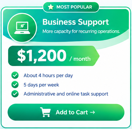 Virtual Assistance - Business